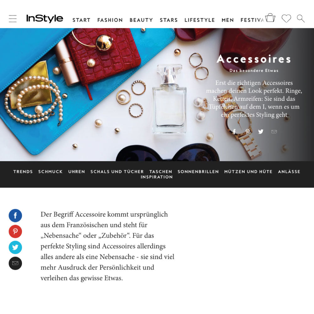 InStyle Online Germany, December 2017